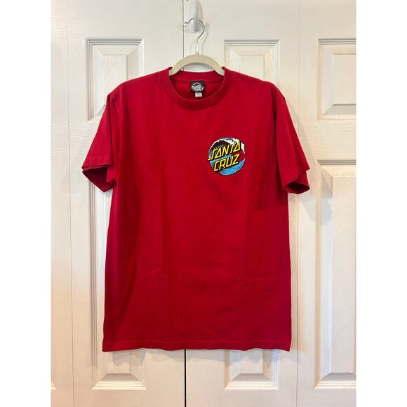 SANTA CRUZ Skateboards Other - Santa Cruz Skateboards Red T-shirt Size Medium